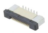 Connector FFC(FPC), 12 contacts, socket, vertical, DS1020-08-12VBT11-R