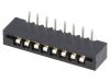 Connector FFC(FPC), 8 contacts, socket, 90°, DS1020-08RT1D