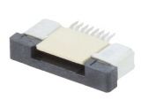 Connector FFC(FPC), 8 contacts, socket, horizontal, DS1020-09-8VBT1A-R