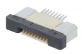 Connector FFC(FPC), 8 contacts, socket, horizontal, DS1020-09-8VBT1B-R
