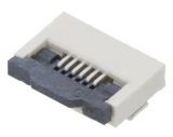 Connector FFC(FPC), 6 contacts, socket, horizontal, DS1020-11-6VBT1-R