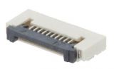 Connector FFC(FPC), 10 contacts, socket, horizontal, DS1020-12-10VBT1A-R