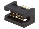 Connector IDC, 10 contacts, socket, straight, 1.25mm, DS1031-15-10V8B