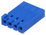 Connector wire-board, 4 contacts, plug, 2.5mm, 65240-004LF