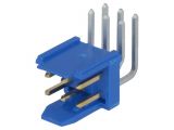 Connector wire-board, 6 contacts, socket, 90°, 2.5mm, 76383-303LF