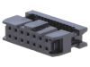 Connector IDC, 14 contacts, plug, 2.5mm, FCS-14-SG
