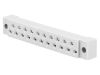 Connector DIN, 21 contacts, socket, straight, 2.5mm, 102E10079X