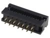 Connector IDC, 14 contacts, adapter, 2.5mm, FTR-14-SG
