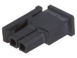 Съединител проводник-платка, 2 контакта, щепсел, 3mm, MF30-HFD1-02