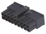 Съединител проводник-платка, 18 контакта, щепсел, 3mm, MF30-HFD1-18
