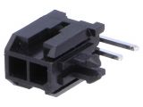 Съединител проводник-платка, 2 контакта, гнездо, 90°, 3mm, MFGK-02