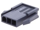 Connector wire-wire, 3 contacts, plug, 4.2mm, 172646-0312