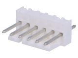 Connector wire-board, 6 contacts, socket, straight, 2.5mm, 22-23-2061
