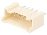 Connector wire-board, 6 contacts, socket, straight, 2mm, 35362-0650