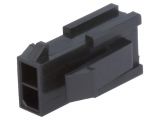 Connector wire-wire, 2 contacts, plug, 3mm, 43020-0200