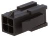 Connector wire-wire, 4 contacts, plug, 3mm, 43020-0400
