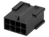 Connector wire-wire, 8 contacts, plug, 3mm, 43020-0801