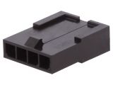 Connector wire-wire, 4 contacts, plug, 3mm, 43640-0401