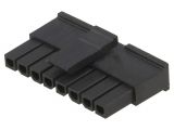 Connector wire-board, 8 contacts, plug, 3mm, 43645-0800