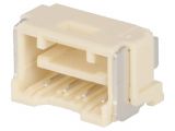 Connector wire-board, 4 contacts, socket, horizontal, 2mm, 502494-0470