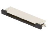 Connector FFC(FPC), 30 contacts, socket, horizontal, 52435-3071