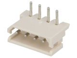 Connector wire-board, 4 contacts, socket, 90°, 2.5mm, 1879316