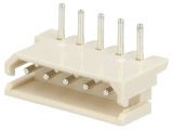 Connector wire-board, 5 contacts, socket, 90°, 2.5mm, 1882968