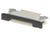 Connector FFC(FPC), 12 contacts, socket, horizontal, 52745-1297
