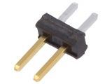 Connector wire-wire/board, 2 contacts, pin strips, straight, 2mm, 87758-0216