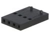 Съединител проводник-платка, 4 контакта, щепсел, 2.5mm, 90123-0104