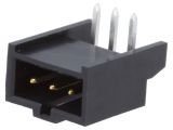 Connector IDC, 3 contacts, socket, 90°, 2.5mm, 90136-2203