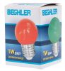 LED lamp 1 W, E27, 240VAC, mini sphere, white, BA70-0122 - 4