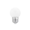 LED lamp 1 W, E27, 240VAC, mini sphere, white, BA70-0122 - 1