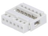 Connector IDC, 6 contacts, plug, 2.5mm, N1606