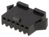 Connector wire-wire, 6 contacts, plug, 2.5mm, NPPW-06