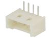 Connector wire-board, 4 contacts, socket, 90°, 1.25mm, A1250WR-4P