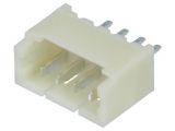 Connector wire-board, 4 contacts, socket, straight, 1.25mm, A1250WV-4P