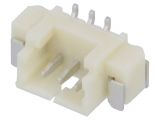 Connector wire-board, 3 contacts, socket, vertical, 1.25mm, A1250WV-S-3P