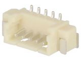 Connector wire-board, 5 contacts, socket, vertical, 1.25mm, A1250WV-S-5P