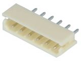 Connector wire-board, 6 contacts, socket, straight, 2.5mm, A2506WV-6P
