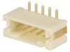 Connector wire-board, 5 contacts, socket, vertical, 2mm, NXW-05SMD