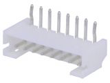 Connector wire-board, 8 contacts, socket, 90°, 2mm, NXW-08K