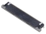 Connector FFC(FPC), 34 contacts, socket, horizontal, SFV34R-4STBE1HLF