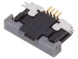 Connector FFC(FPC), 4 contacts, socket, horizontal, SFV4R-3STBE1HLF