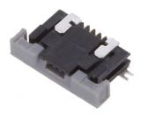 Connector FFC(FPC), 4 contacts, socket, horizontal, SFV4R-4STBE1HLF