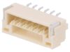 Connector wire-board, 6 contacts, socket, horizontal, 1.25mm, SM06B-GHS-TB