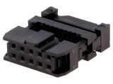Connector IDC, 10 contacts, plug, 2.5mm, T812110A101CEU
