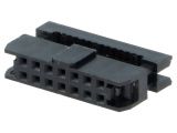 Connector IDC, 14 contacts, plug, 2mm, T826114A100CEU