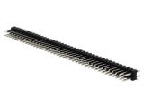 Connector pin header type, 80 contacts, pin strips, straight, 2.5mm, DS1021-2*40SF11