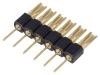 Connector pin header type, 6 contacts, adapter, straight, 2.5mm, DS1004-02-1*6-3B